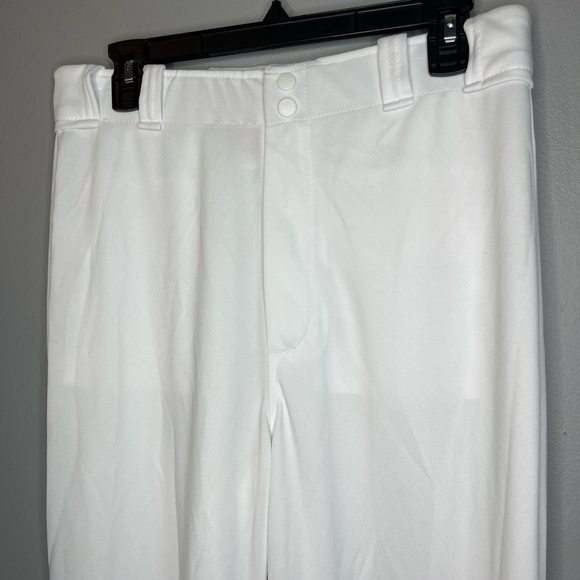 NEW Rawlings Baseball Pants Mens white 100% Polyester Semi-Relaxed - Picture 4 of 8